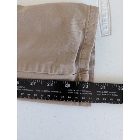 Zanerobe Sureshot Pants Men 34x31 Pull On Tapered Leg Khaki Jogger - Picture 13 of 13